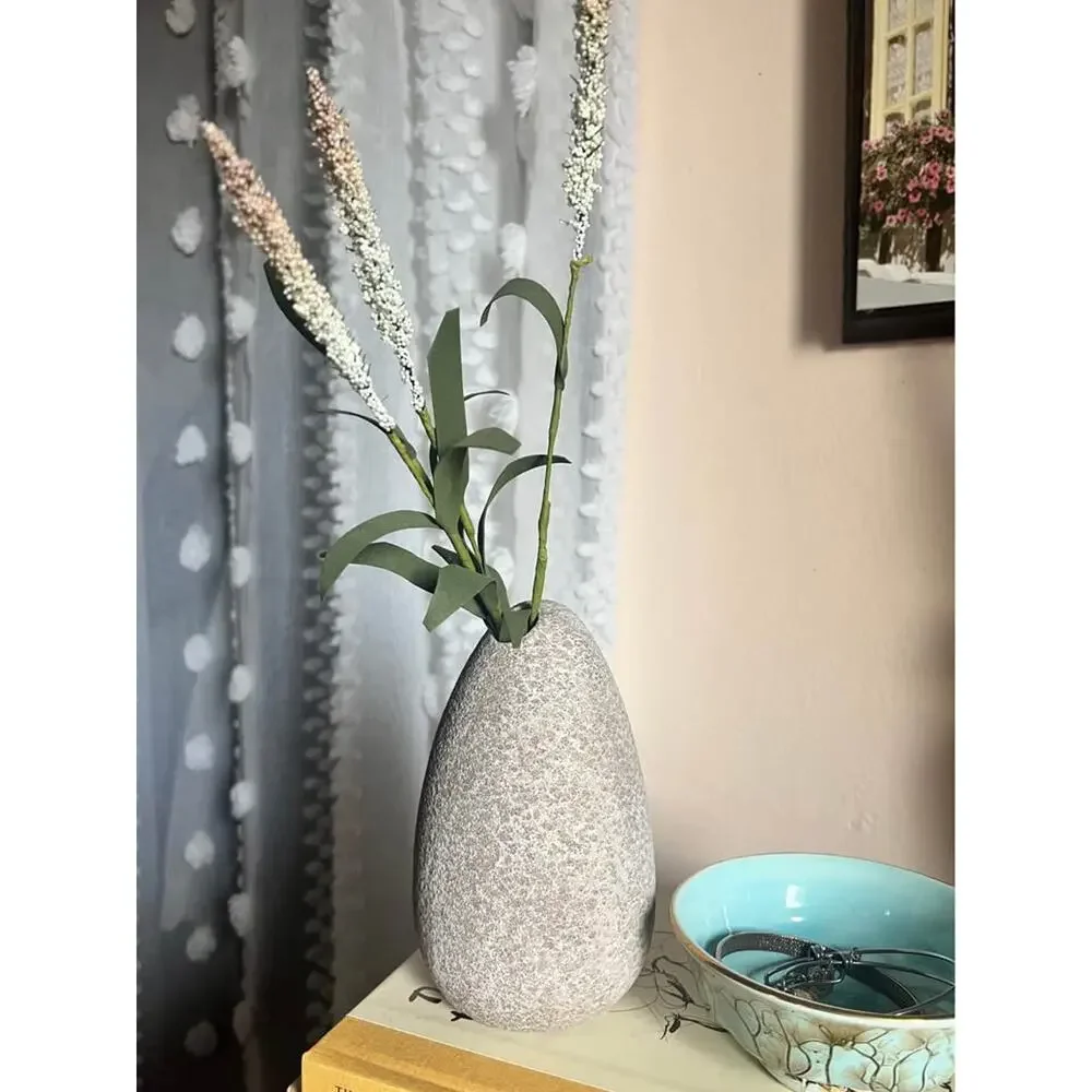 Chive Stone-Texture Bud Vase